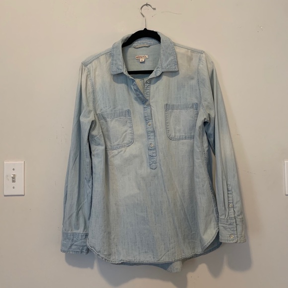 jean tunic shirt